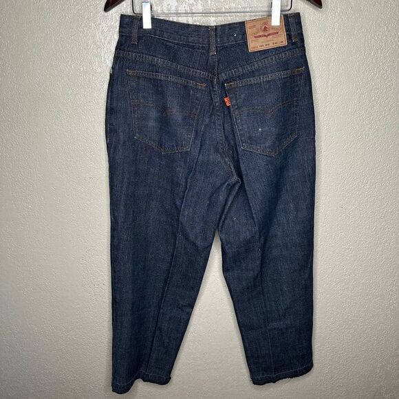 Y2K Favo Baggy Denim Skater Pants Size 33 - Picture 3 of 6